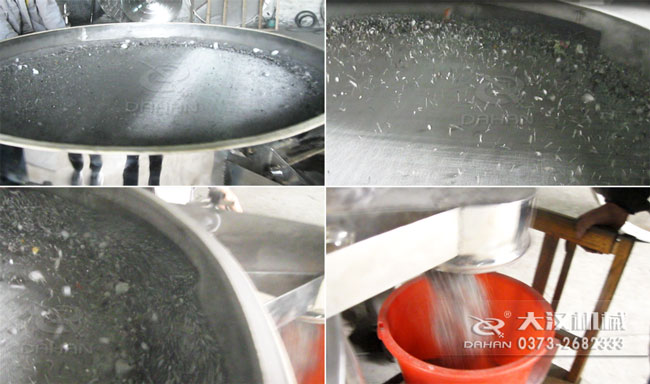 化肥振動篩粉機使用現場